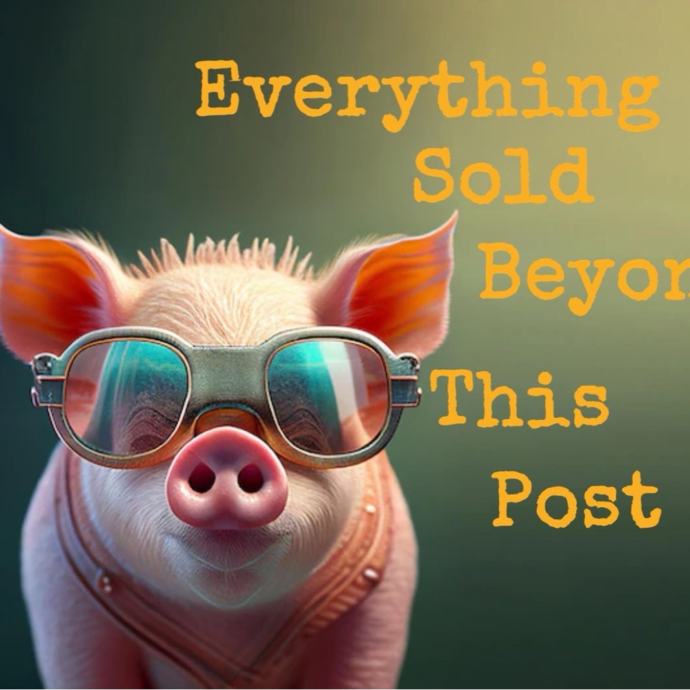 Everything beyond this post is sold ❤️